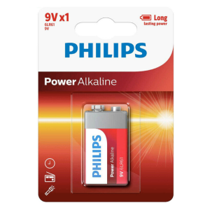 Pila PHILIPS Alkaline 9v 1 Pc